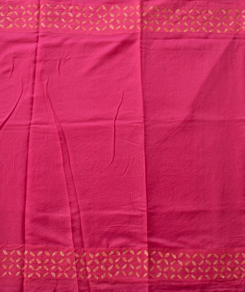 Applique Cotton Saree