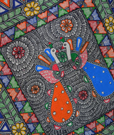 Madhubani Hand Painted Tote Bag