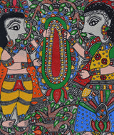 Madhubani Hand Painted Tote Bag