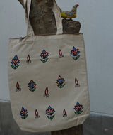 Madhubani Hand Painted Tote Bag