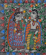 Madhubani Hand Painted Tote Bag