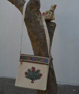 Madhubani Hand Painted Sling Bag