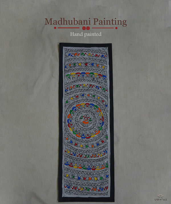 Madhubani Hand Painting: Dancing Queen