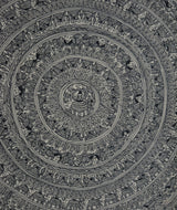 Madhubani Hand Painting: Indra Indrani Mandala