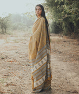 Bagru Cotton saree