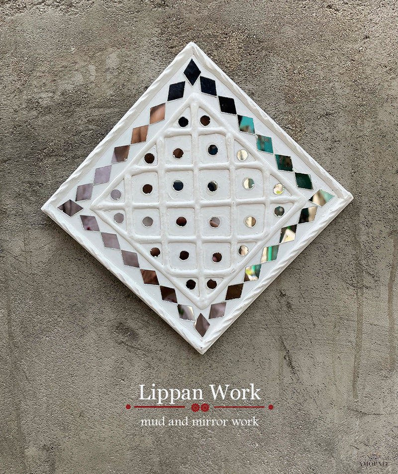 Mud and mirror work (Lipan work)