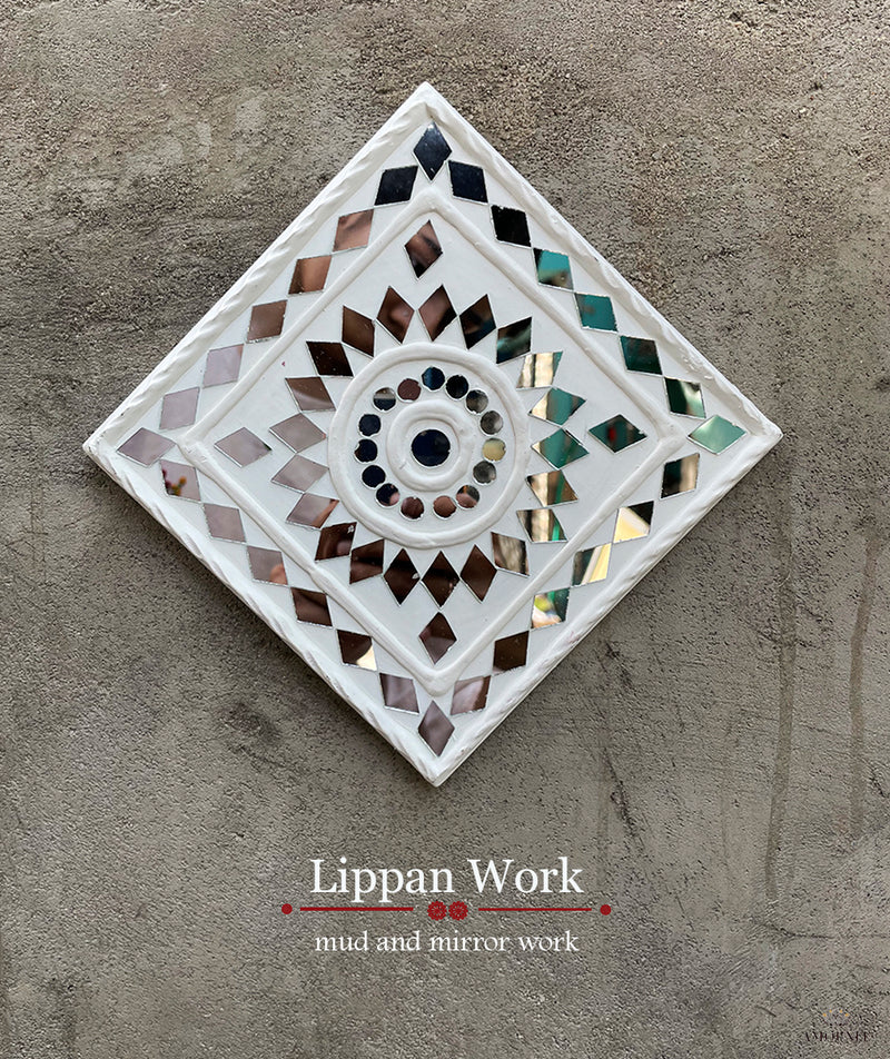 Mud and mirror work (Lipan work)