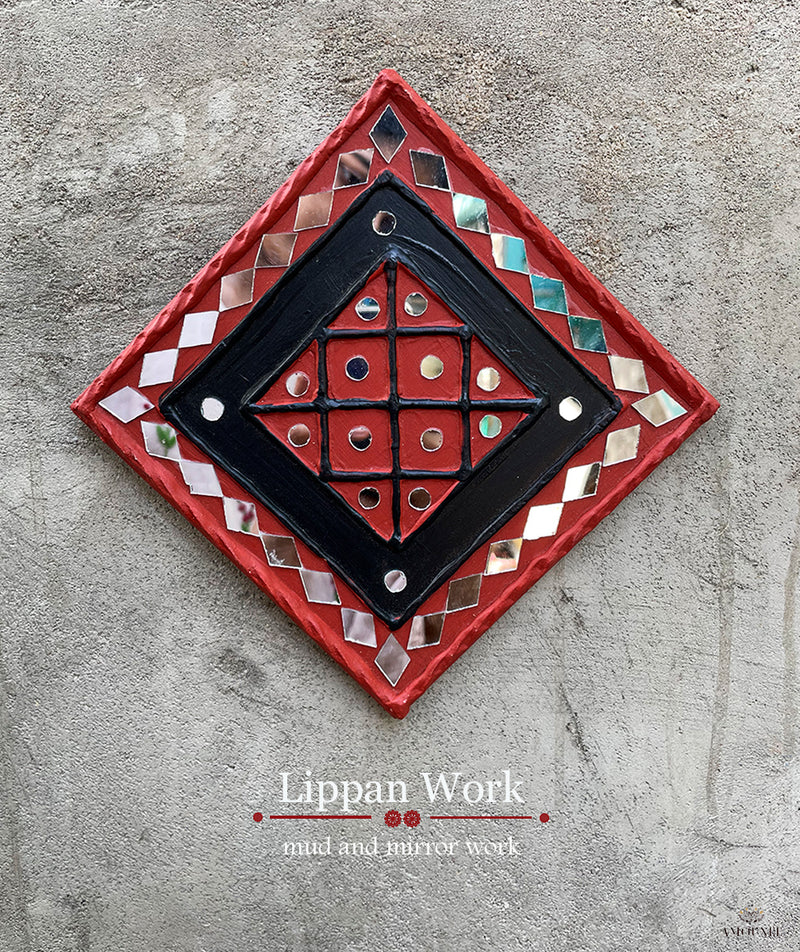 Mud and mirror work (Lipan work)