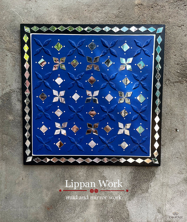 Mud and mirror work (Lipan work)