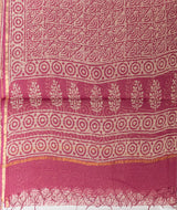 Handblock Printed Kota Dorai Dabu Dupatta