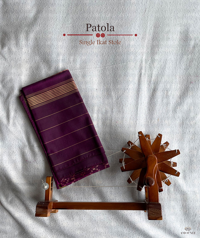 SINGLE IKAT PATOLA STOLE