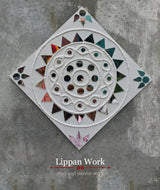 Mud and mirror work (Lipan work)