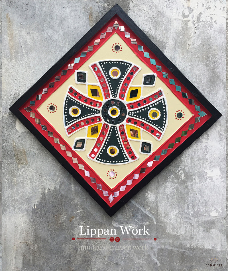 Mud and mirror work (Lipan work)