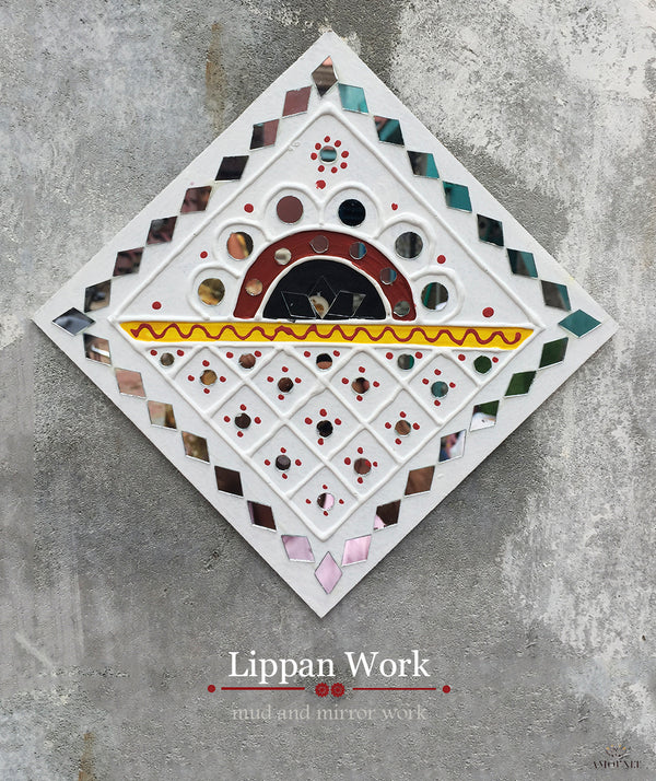 Mud and mirror work (Lipan work)