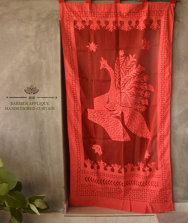 Barmer Applique Curtain