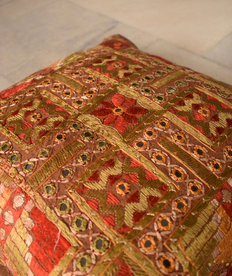 Barmer Applique Cushion