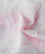 Chikankari Hand Embroidered 3 Piece Suit