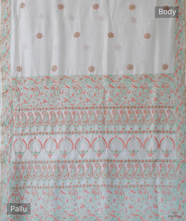 Chikankari Hand Embroidered Saree