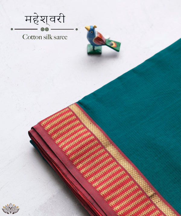 MAHESHWARI COTTON SILK SAREE