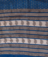 Bagru Handblock Printed Cotton saree