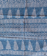 Dabu Handblock Printed Kota Doria Saree