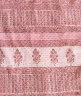 Sanganeer Handblock Printed Kota Doria Saree