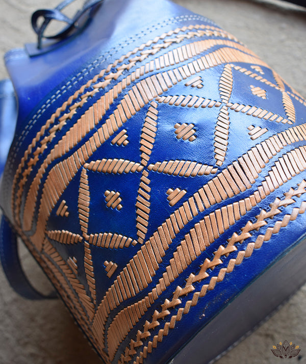 Leather Art Bag