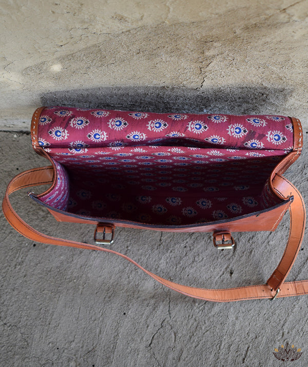 Leather Art Bag