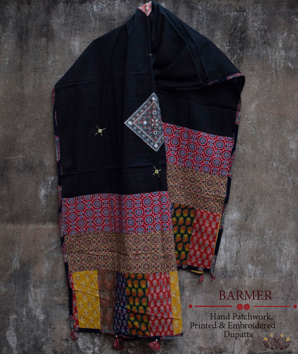 Barmer Applique Dupatta