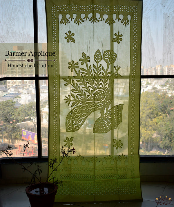 Barmer Applique Curtain