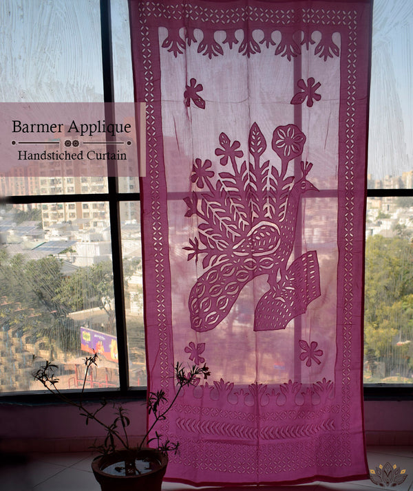 Barmer Applique Curtain