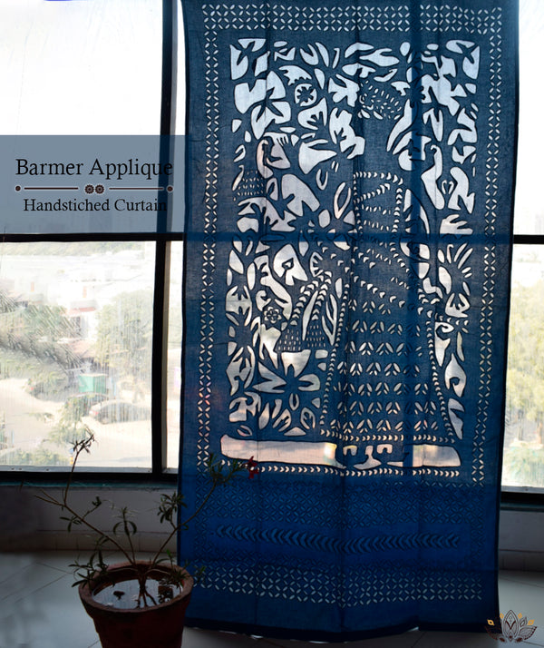 Barmer Applique Curtain