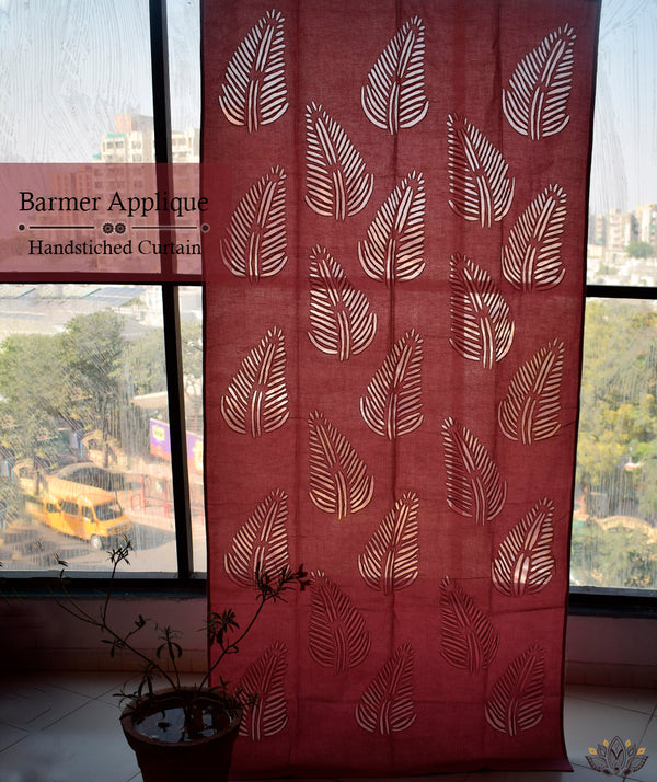 Barmer Applique Curtain