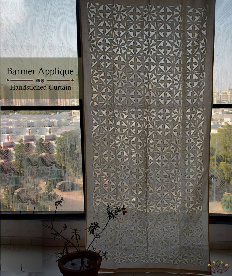 Barmer Applique Curtain