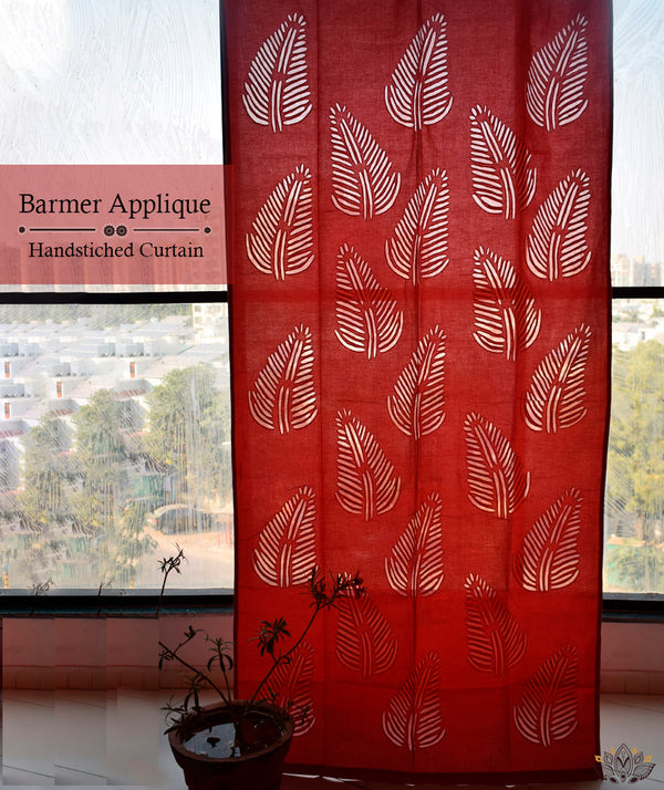 Barmer Applique Curtain