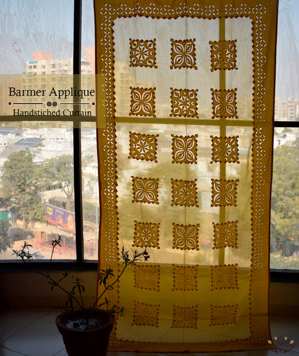 Barmer Applique Curtain