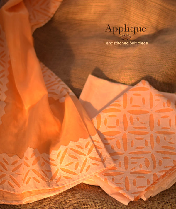 APPLIQUE COTTON SUITS