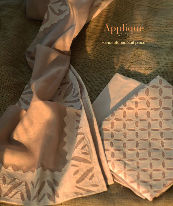 APPLIQUE COTTON SUITS