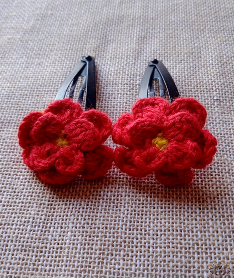 Hand Knitted Clips