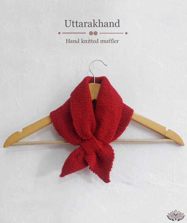 Hand Knitted Muffler