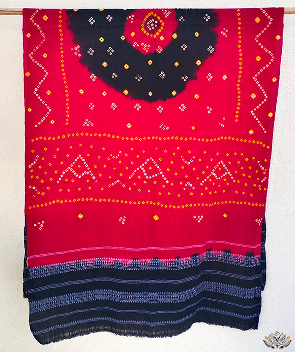 KACCHI WOOLEN HANDWOVEN SHAWL