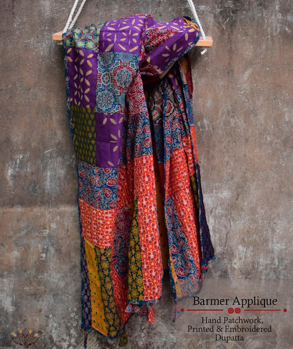 Barmer Applique Dupatta