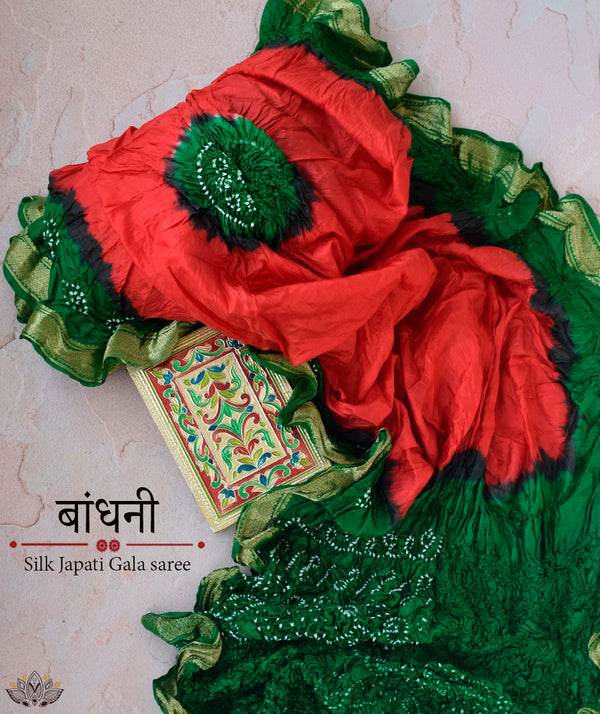 BANDHANI SILK SAREE