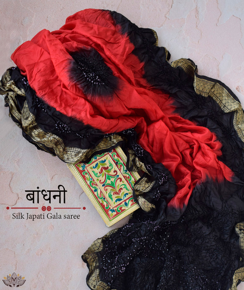 BANDHANI SILK SAREE