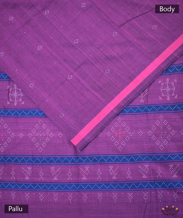 TANGALIYA COTTON HANDWOVEN SAREE