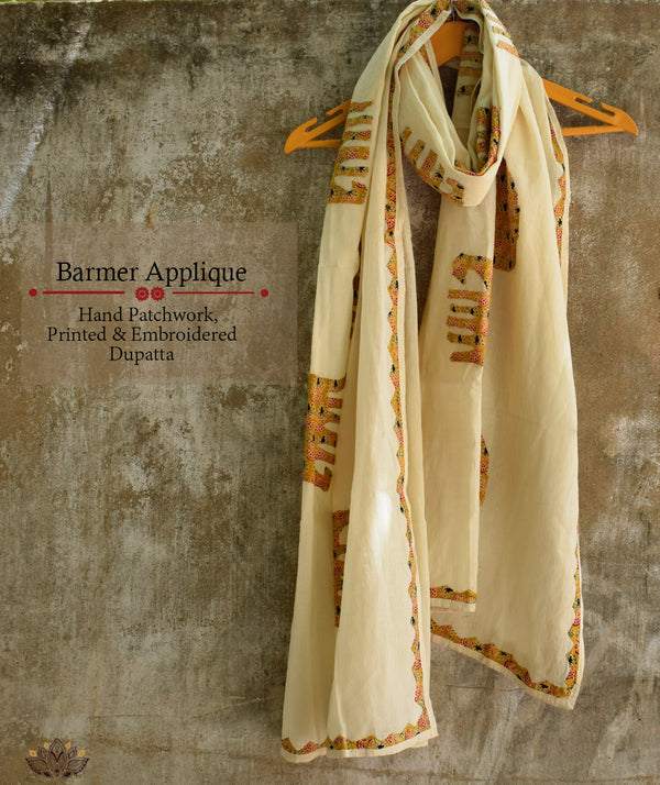 Barmer Applique Dupatta