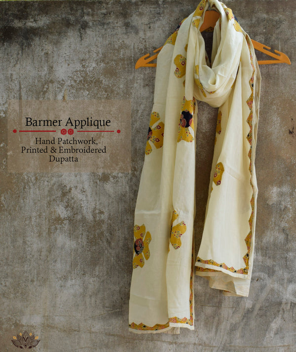 Barmer Applique Dupatta