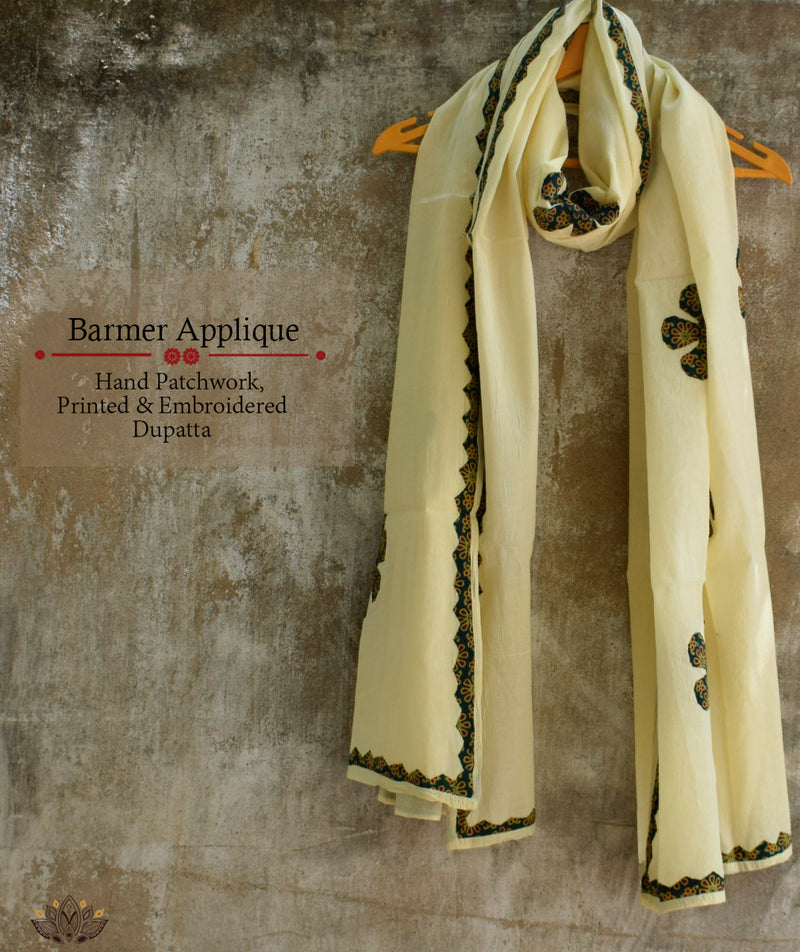 Barmer Applique Dupatta