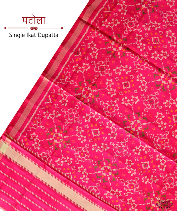 SINGLE IKAT PATOLA DUPATTA