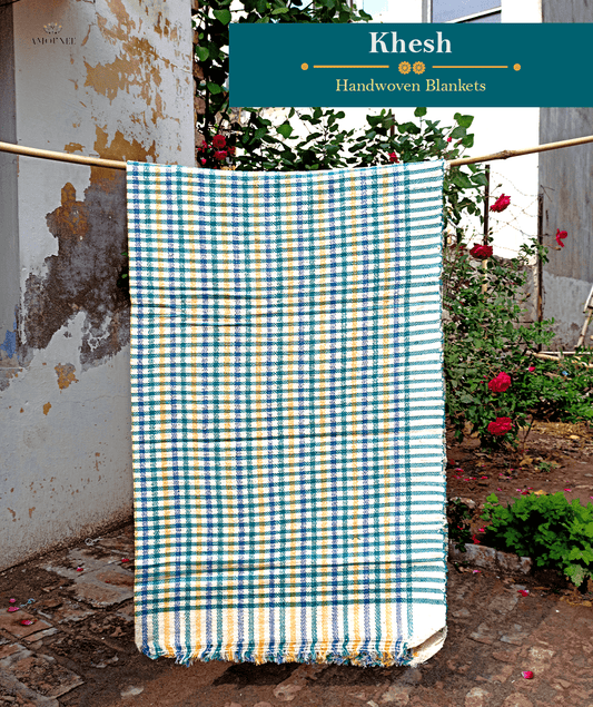 Handwoven Cotton Khadi Khesh